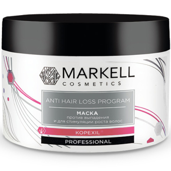 Маска против выпадения и стимуляции роста волос Markell Professional