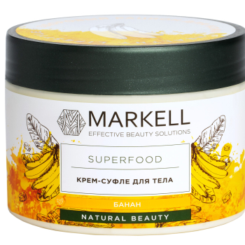 Крем-суфле для тіла Markell SuperFood "Банан"