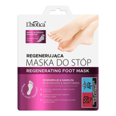 Маска-шкарпетки для стоп L'Biotica Regenerating Регенерація та зволоження/одна пара