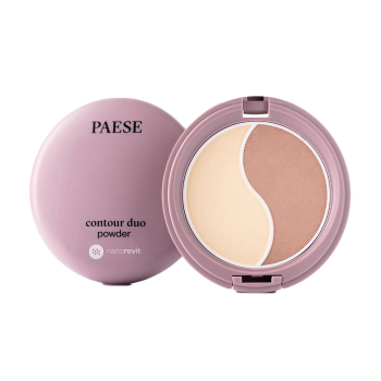 Пудра та бронзер Paese Nanorevit Contour Duo Bronzer-Powder