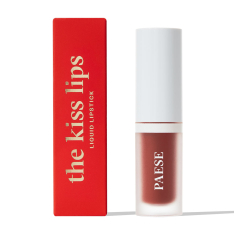 Рідка помада Paese The Kiss Lips матова з вітаміном Е The Kiss Lips 04 Rusty Red 3,4мл