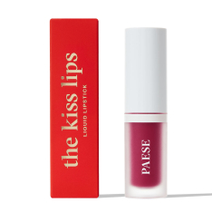 Рідка помада Paese The Kiss Lips матова з вітаміном Е The Kiss Lips 05 Raspberry Red 3,4мл