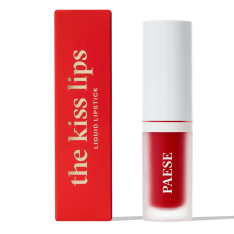 Рідка помада Paese The Kiss Lips матова з вітаміном Е The Kiss Lips 06 Classic Red 3,4мл