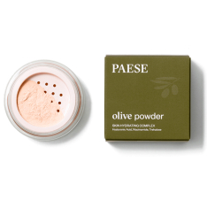 Пудра Paese розсипчаста з сатиновим ефектом Оливкова Olive Powder universal shade, 6г