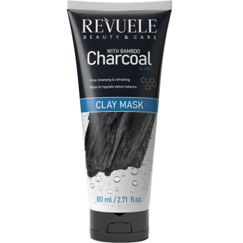 Маска для обличчя з вугіллям Revuele Bamboo Charcoal