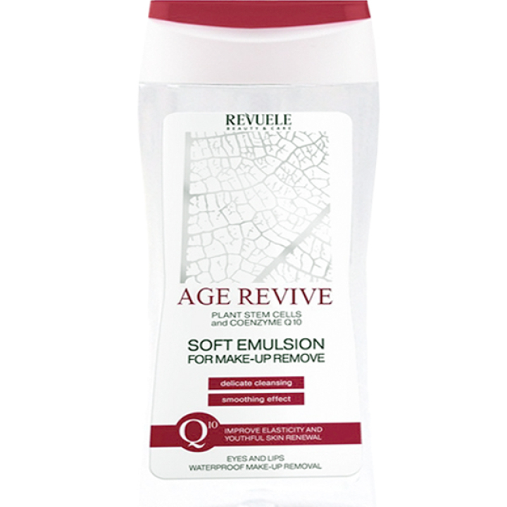 Емульсія для зняття макіяжу Revuele Age Revive Wrinkle Lift для обличчя, очей, губ