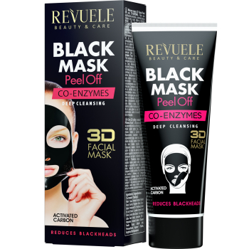 Чорна маска з ензимами Revuele Facial Peel Off Co-Enzymes