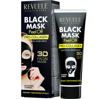 Чорна маска з колагеном Revuele Facial Peel Off Pro-Collagen
