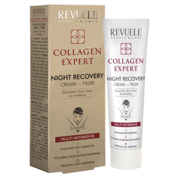 Нічний відновлюючий крем-філер Revuele Collagen Expert